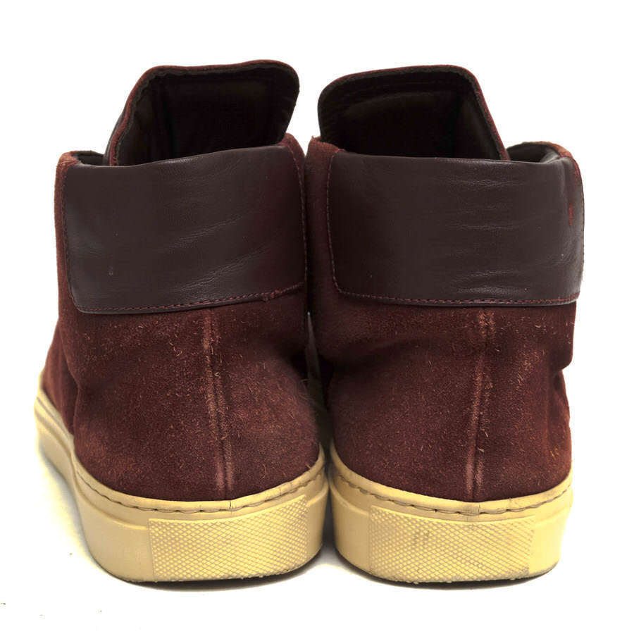 COMMON PROJECTS コモンプロジェクト ハイカットスニーカー 1657 VINTAGE HIGH OXBLOOD 牛革_画像4