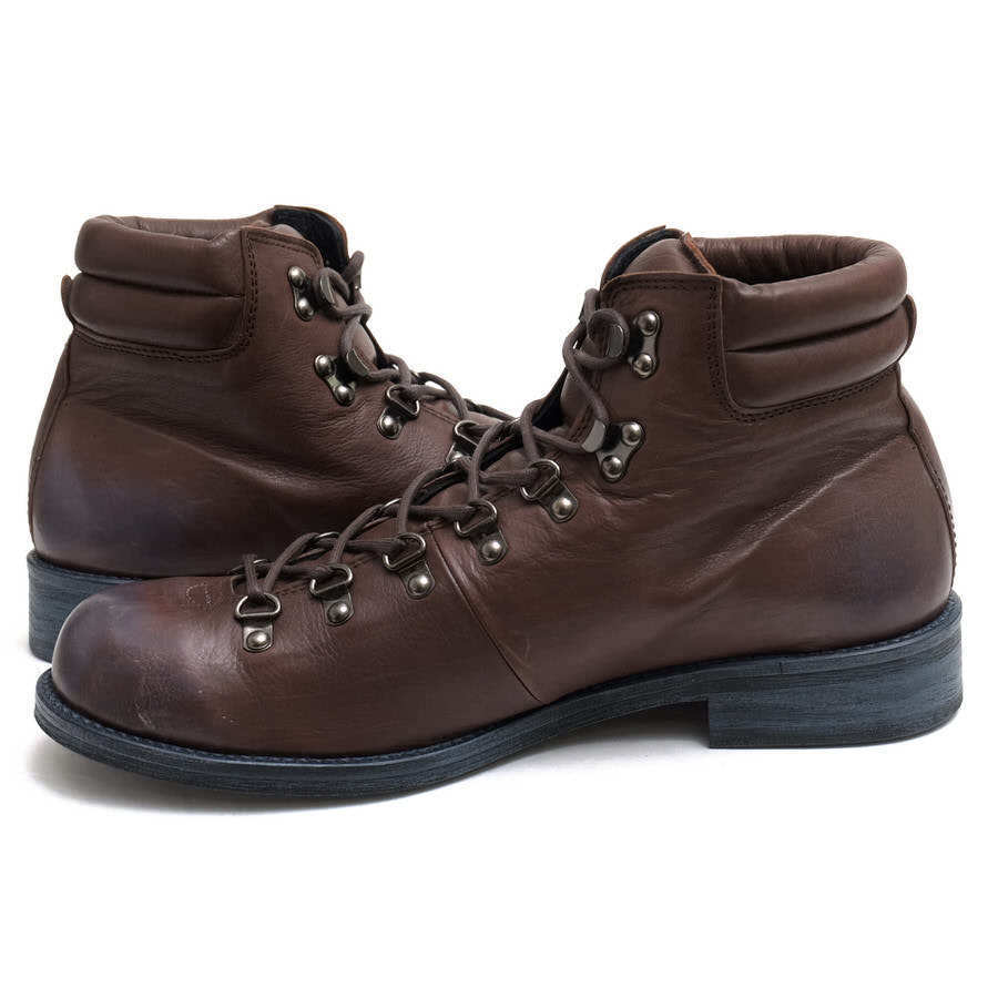 PADRONE パドローネ マウンテンブーツ PU8586-120-17C TREK BOOTS ベビーカーフ 牛革 レザーソール_画像3