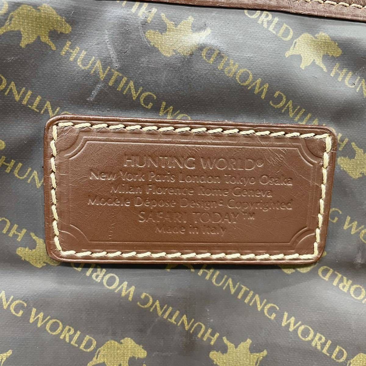 1円〜○未使用級○ハンティングワールド HUNTING WORLD ショルダー