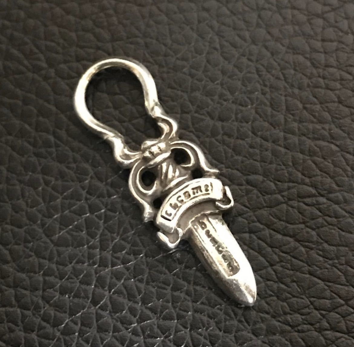 CHROME HEARTS クロムハーツ #5DAGGER ZIP2 ダガーチャーム CHROME HEARTS クロムハーツ #5DAGGER ZIP2 ダガーチャーム
