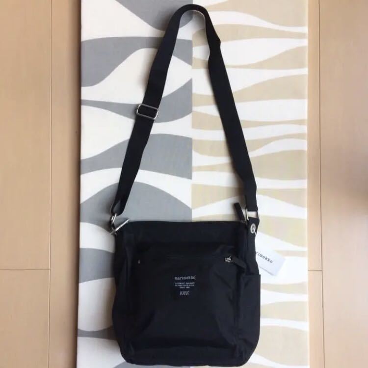 高級素材使用ブランド PAL marimekko 新品 マリメッコ ブラック ...