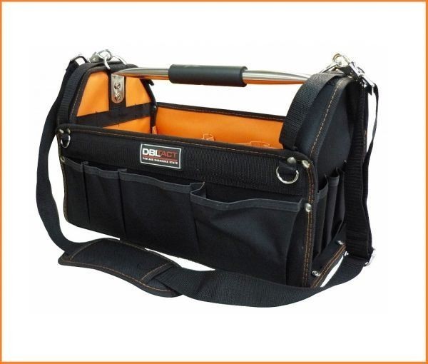 DBLTACT オープンキャリーバッグ DT-SRB-420 オレンジ 工具バッグ ショルダーバッグ 携行型 工具袋 ツールバッグ 工具箱 道具箱_画像1