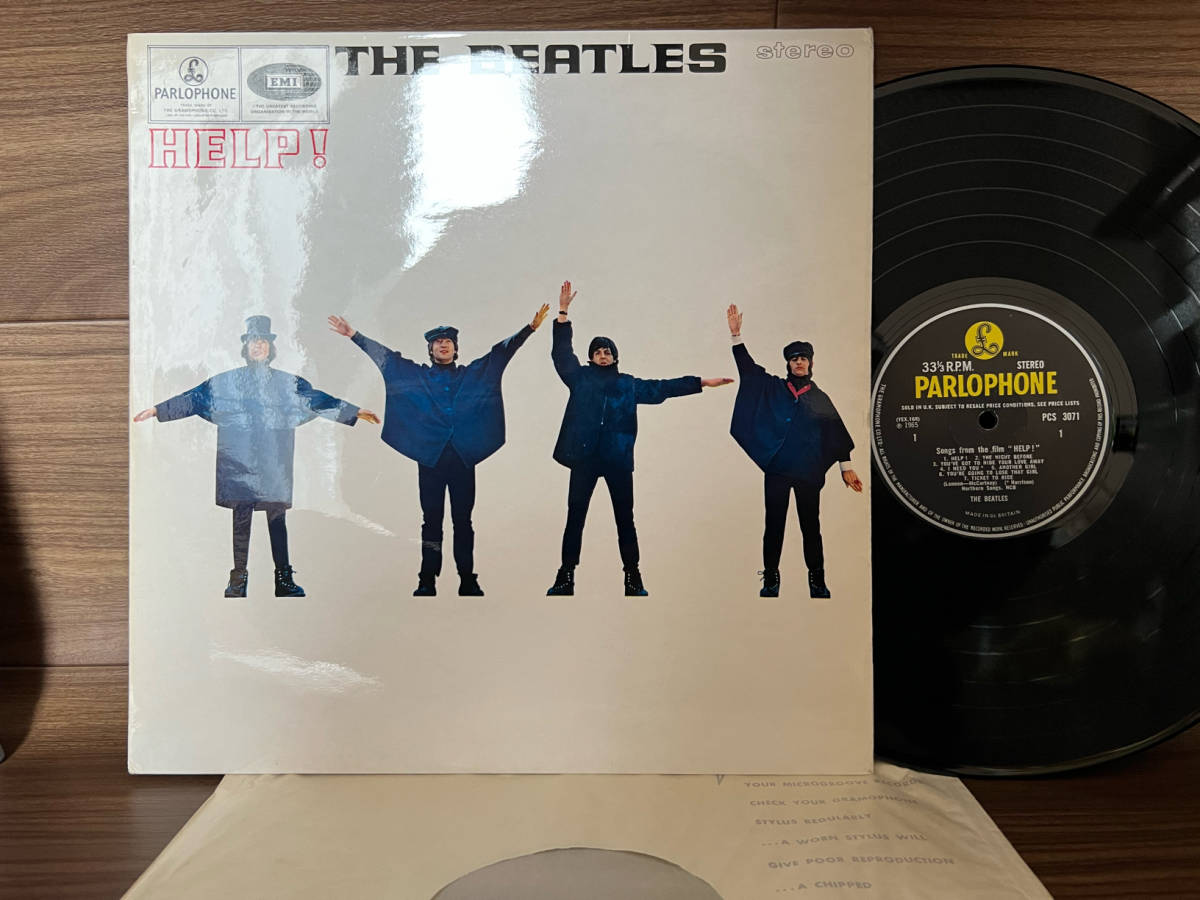 数量限定!特売 The UKオリジ１st The Beatles/Help! Help UK LP