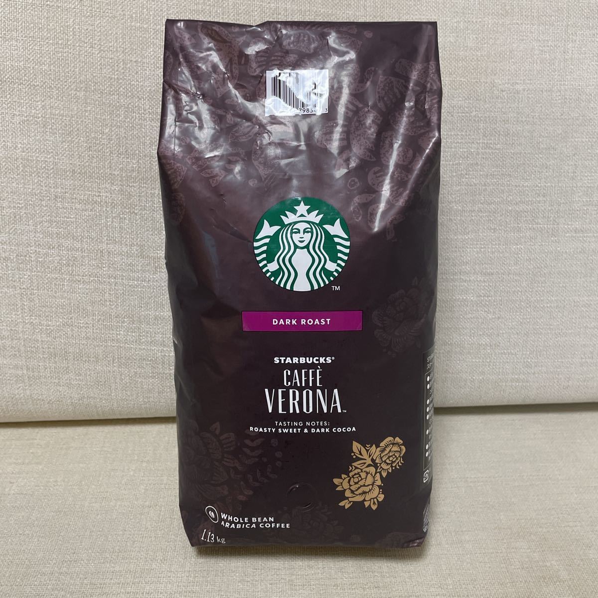 スターバックス　 カフェベロナ　コーヒー豆　大容量　1.13キロ　1袋
