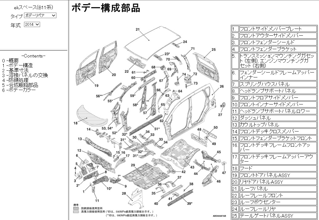 '14年型 ek SPACE / ek SPACE CUSTOM (B11A ) 整備解説DVD '14-11 開封品・収録参考画像あり 整備解説書 電気配線図集 管理№ 4565 9