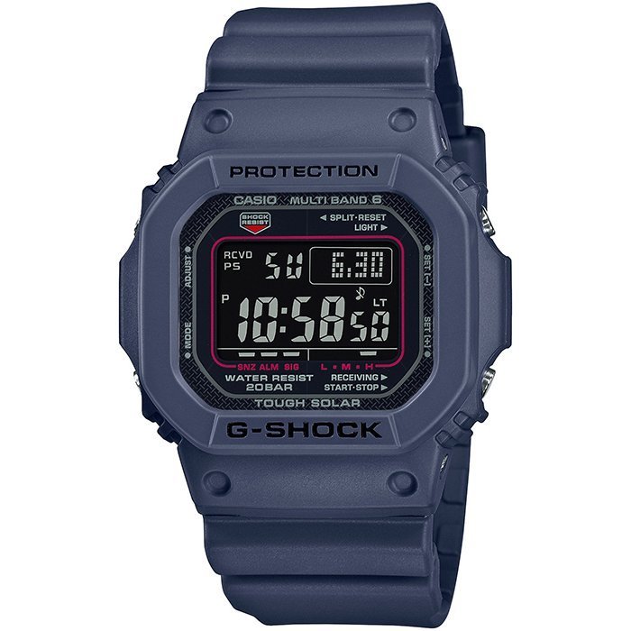即決あり【G-SHOCK スクエアフェイス5600シリーズのマルチバンド6搭載モデル 電波ソーラー メンズ腕時計】 GW-M5610U-2JF 新品