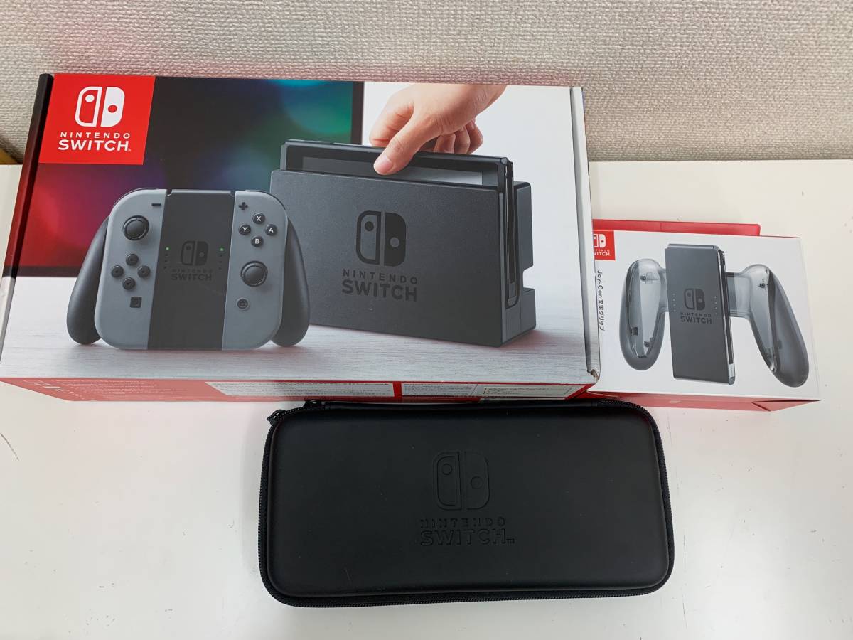 Nintendo Switch ニンテンドー スイッチ 本体 充電クリップ ケース 他