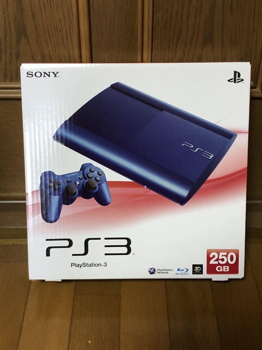 PS3 アズライトブルー250GB CECH-4000B AZ-