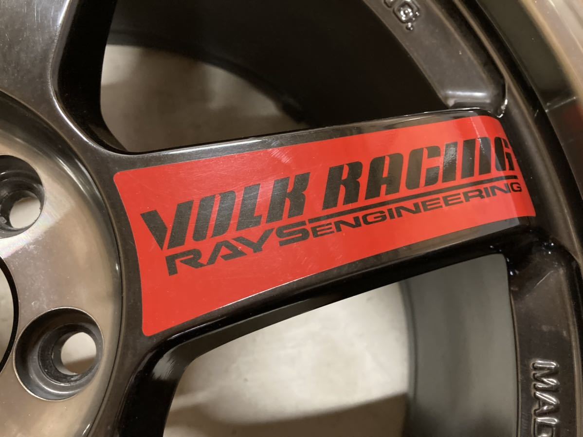 RAYS VOLKRACING TE37 SL 18インチ 8.5j +45 PW 86 BRZ プリウス