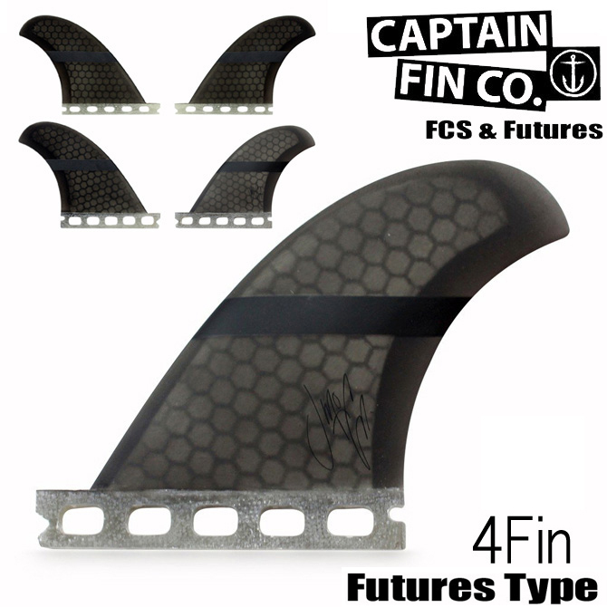  Captain fins Jeff maka Ram Quad model surfboard fins / Captain Fin Jeff McCallum Quad