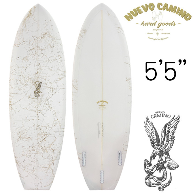 ヌエボ ヌエヴォ カミーノ サーフボード カミーノ モデル 5'5 / Nuevo Camino SurfBoards Camino デッドクークス DeadKooks