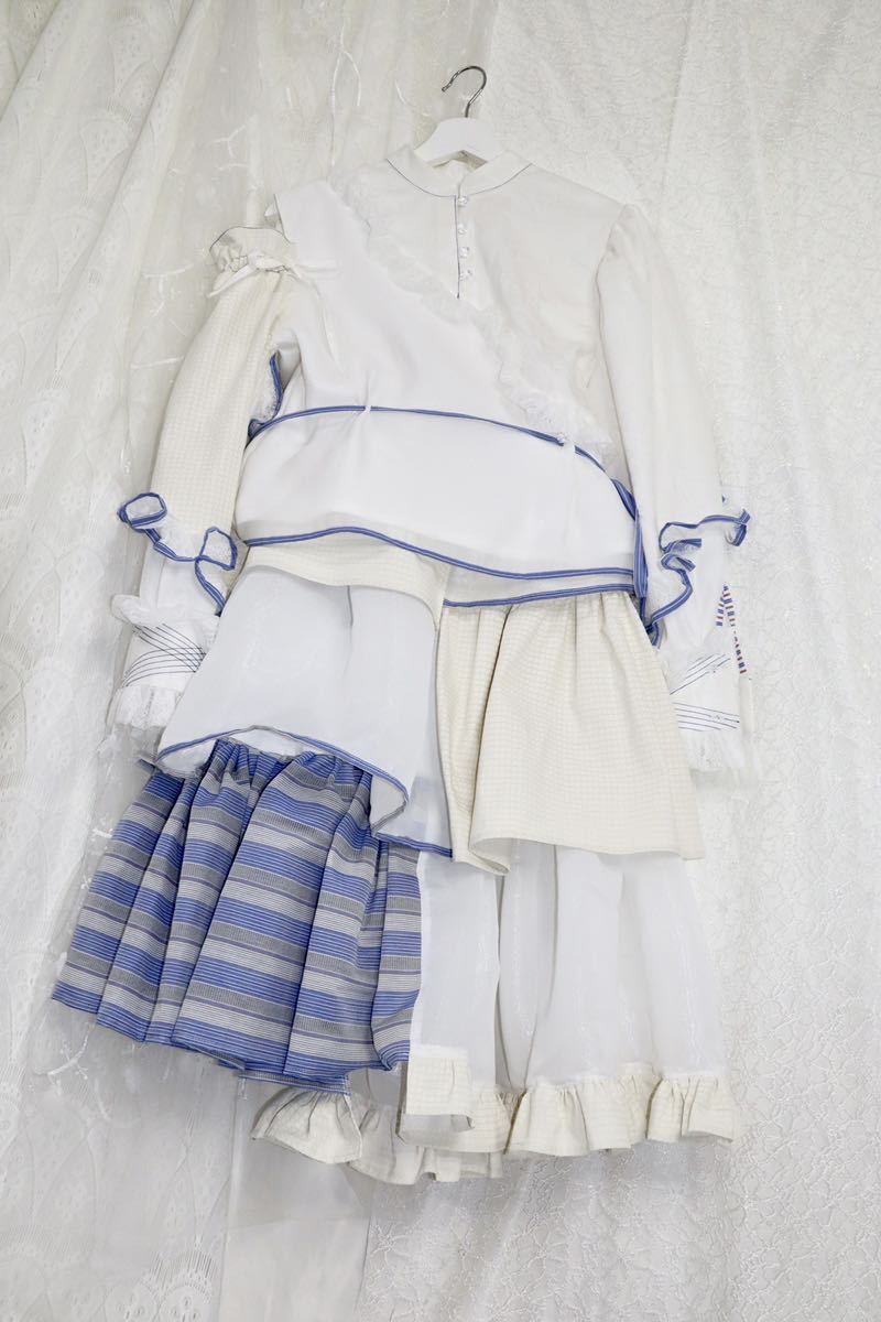 オリジナルギャザーデザインセットアップmeikeiinハンドメイド オリジナルギャザーデザインセットアップmeikeiinハンドメイド