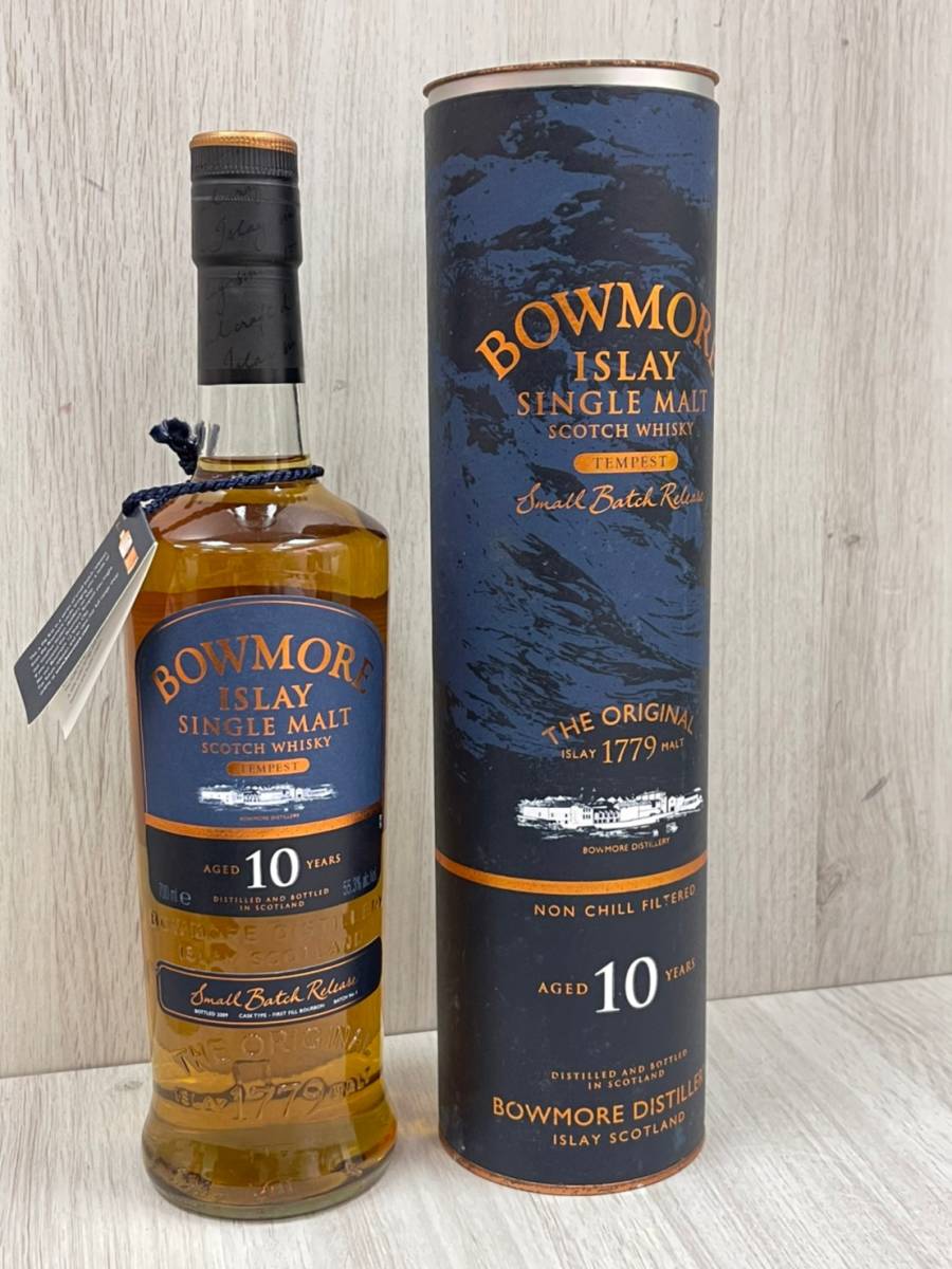 BOWMORE ボウモア 10年 TEMPEST テンペスト バッチ2 アイラ シングル