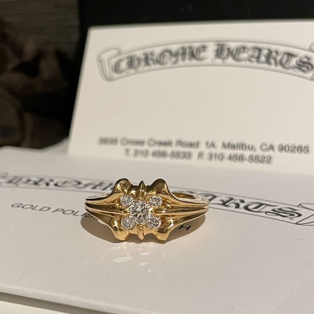 CHROME HEARTS クロムハーツ マリブ直営店 正規品 22K SPOD GLD CHROME HEARTS クロムハーツ マリブ直営店 正規品 22K SPOD GLD