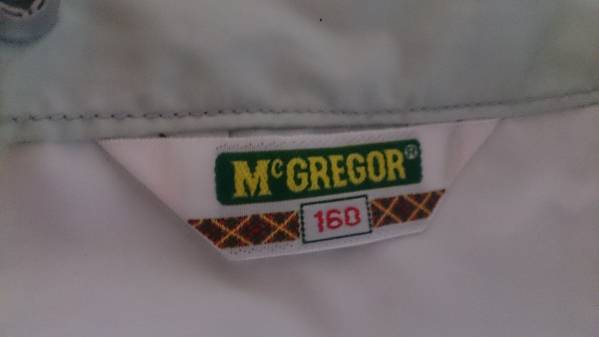McGREGOR マックレガー　レインポンチョ　160　遠足　林間等 雨具 レインコート　　男女兼用_画像3