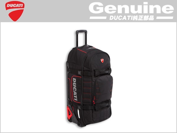 送料無料 ドゥカティ 純正 Redline T1 トロリーバッグ Trolley DUCATI 正規品 Ogio製 サイズ 64x41.9x38.7cm 600デニールポリエステル使用の画像2