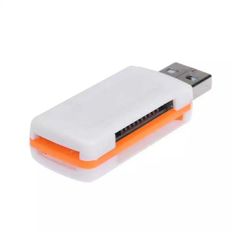 USB対応マイクロSDカードSDカードリーダーライター□SDアダプターとケースつき