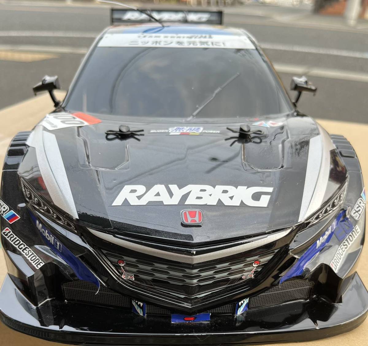 タミヤ 10電動RC4WDレーシングカー RAYBRIG NSX CONCEPT GT TT-02シャーシ 箱付き 完成品