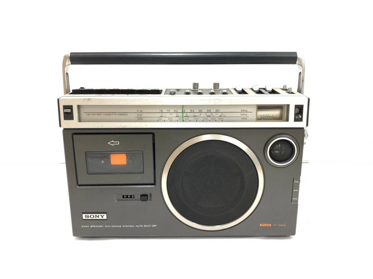 SONY/ソニー CF-1980ii カセットレコーダー ラジカセ カセットデッキ