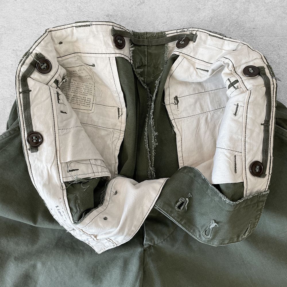 希少◎美品 50s ビンテージ M-45 フィールド パンツ W32x32 米軍 実物
