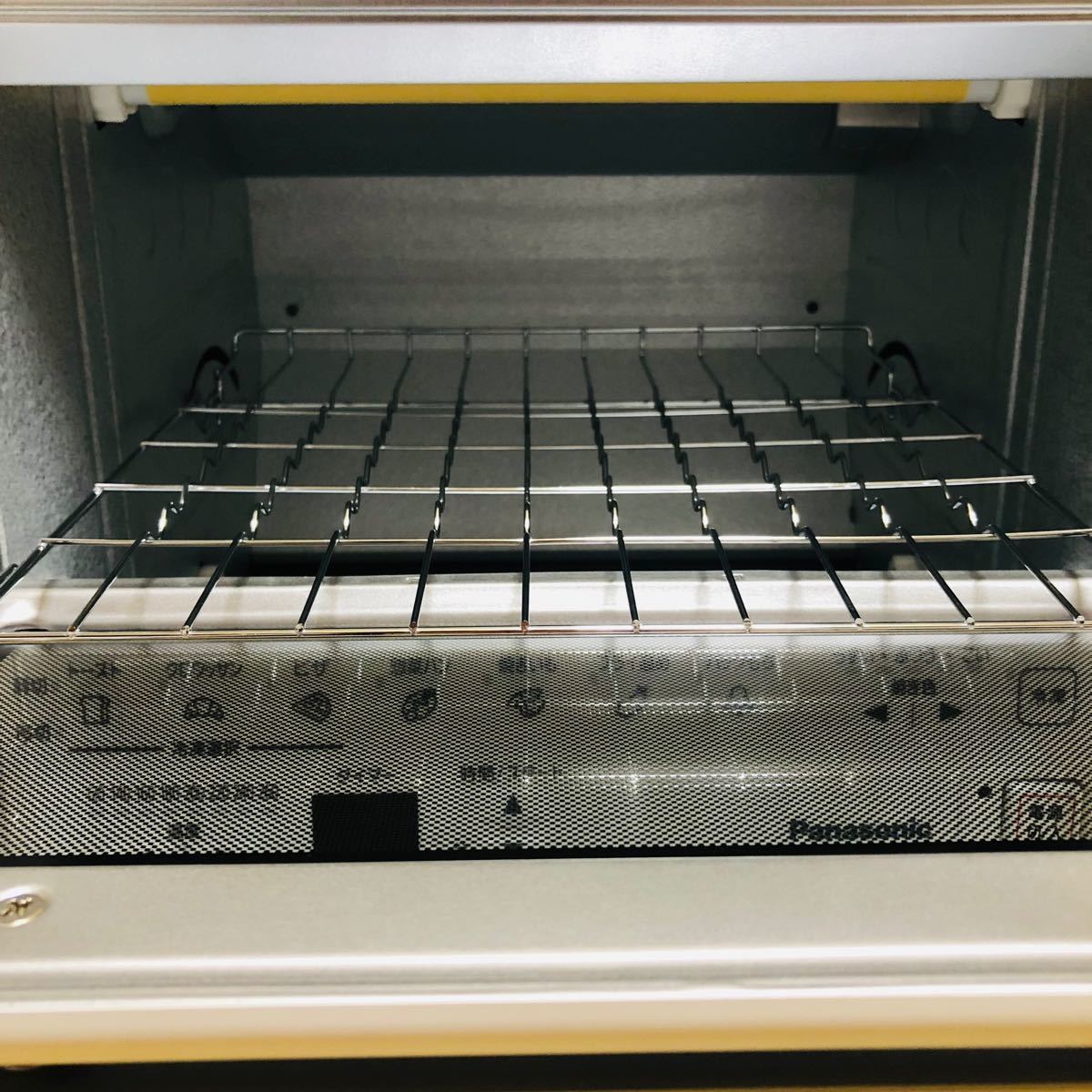 【美品】パナソニック コンパクトオーブン トースト焼き加減自動調整 8段階温度調節　NB-DT52-W