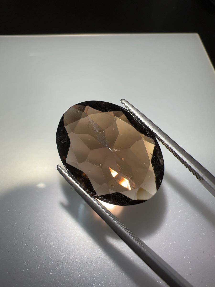 「大特価」スモーキークォーツルース　12.3ct KS100-932_画像4