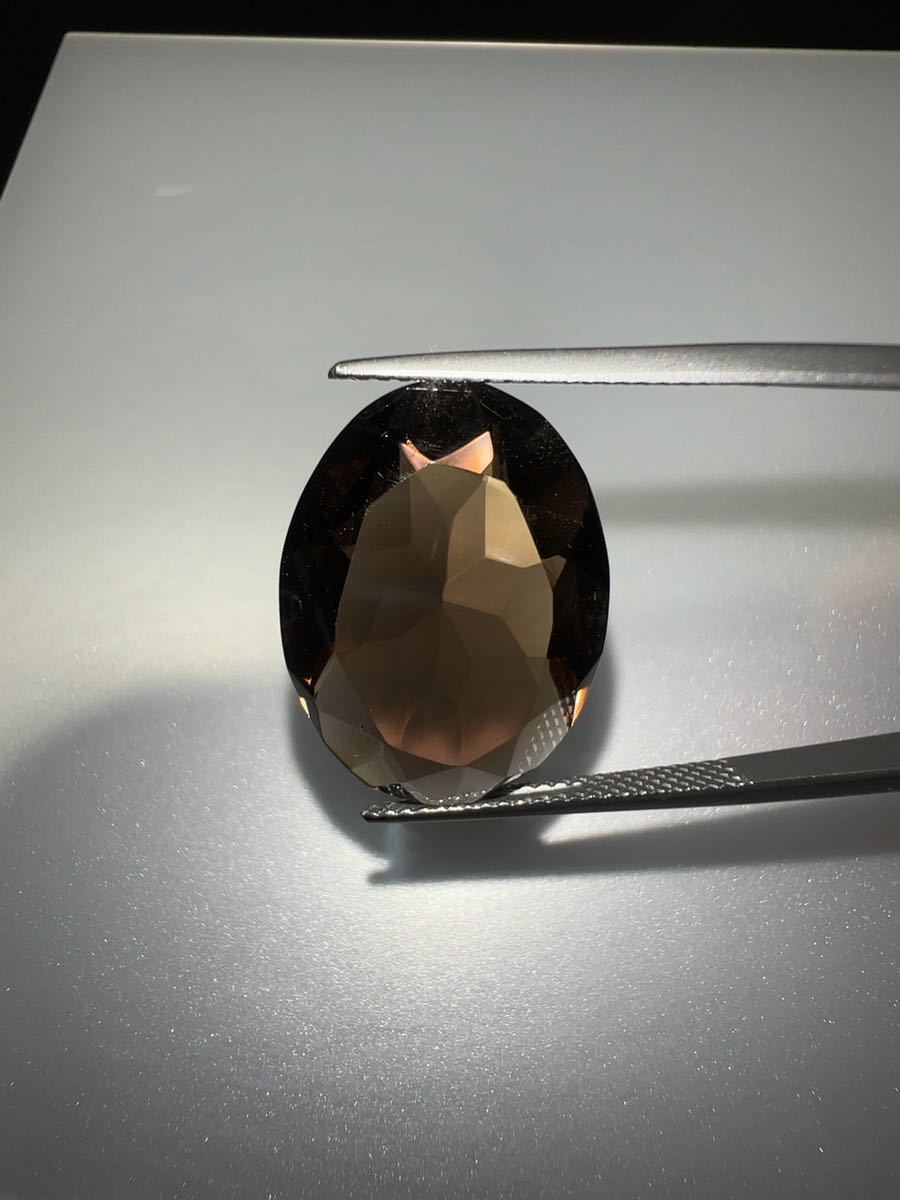 「大特価」スモーキークォーツルース　12.3ct KS100-932_画像6