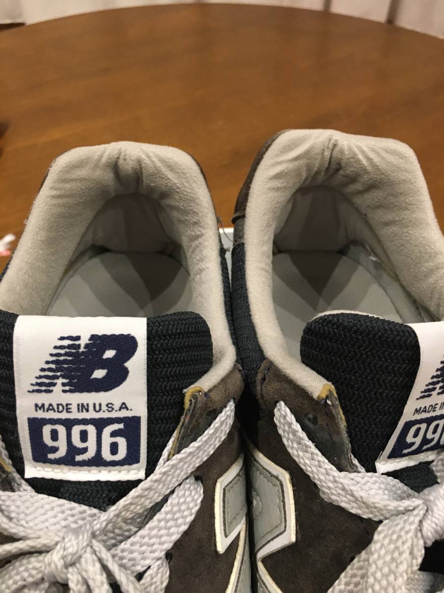 MADE IN USA NB ニューバランス M996NAV 996 付属品あり ネイビー 紺