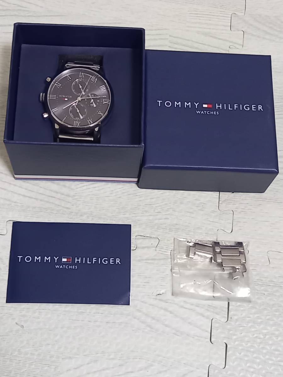 保証書付き メンズ 腕時計 TOMMY HILFIGER トミーヒルフィガー 1791397