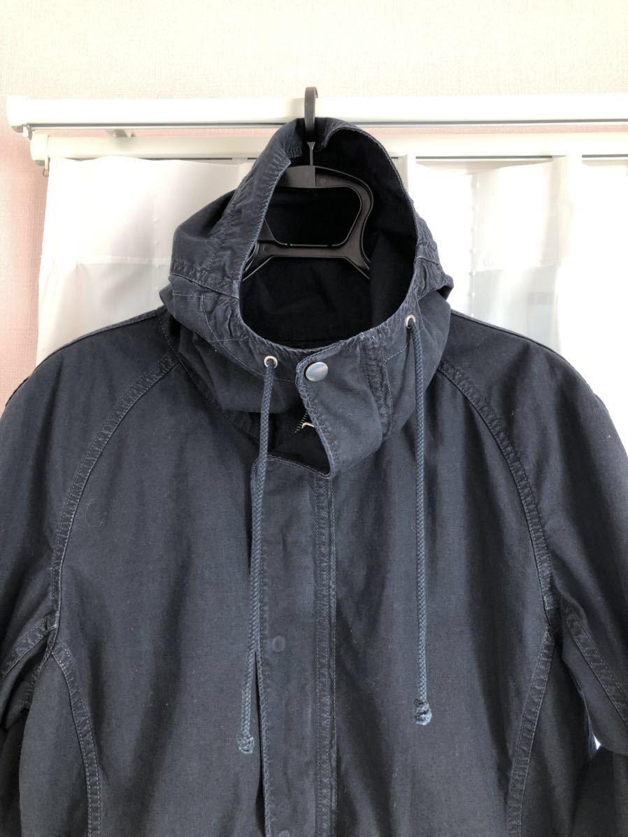 nonnative TROOPER HOODED COAT - COTTON RIPSTOP OVERDYEDモッズコート_画像6