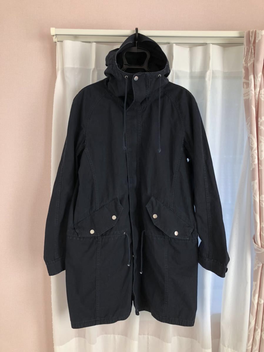 nonnative TROOPER HOODED COAT - COTTON RIPSTOP OVERDYEDモッズコート_画像2