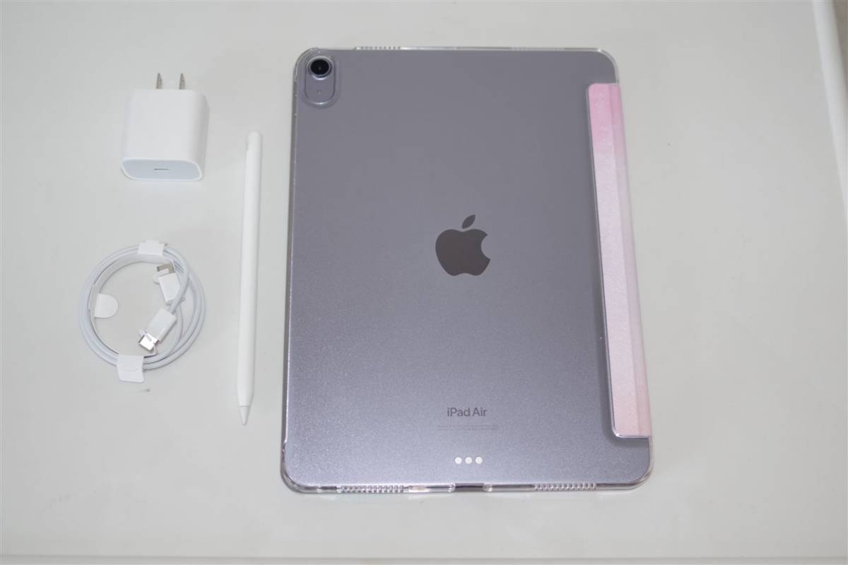 超美品】iPad Air 第5世代 256GB Wi-Fiモデル パープル アップル