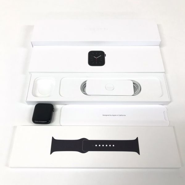 θ[C разряд / частота нераспечатанный /BT емкость 98%]Apple Watch Series 6 GPS+Cellular модель 44mm Space серый aluminium MG2E3J/A с ящиком S82155309965