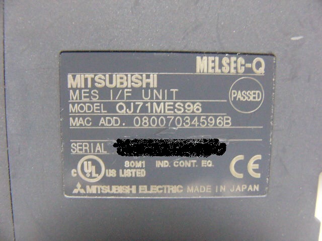 ★動作保証★ 三菱 QJ71MES96 PLC MESインタフェース装置_画像2