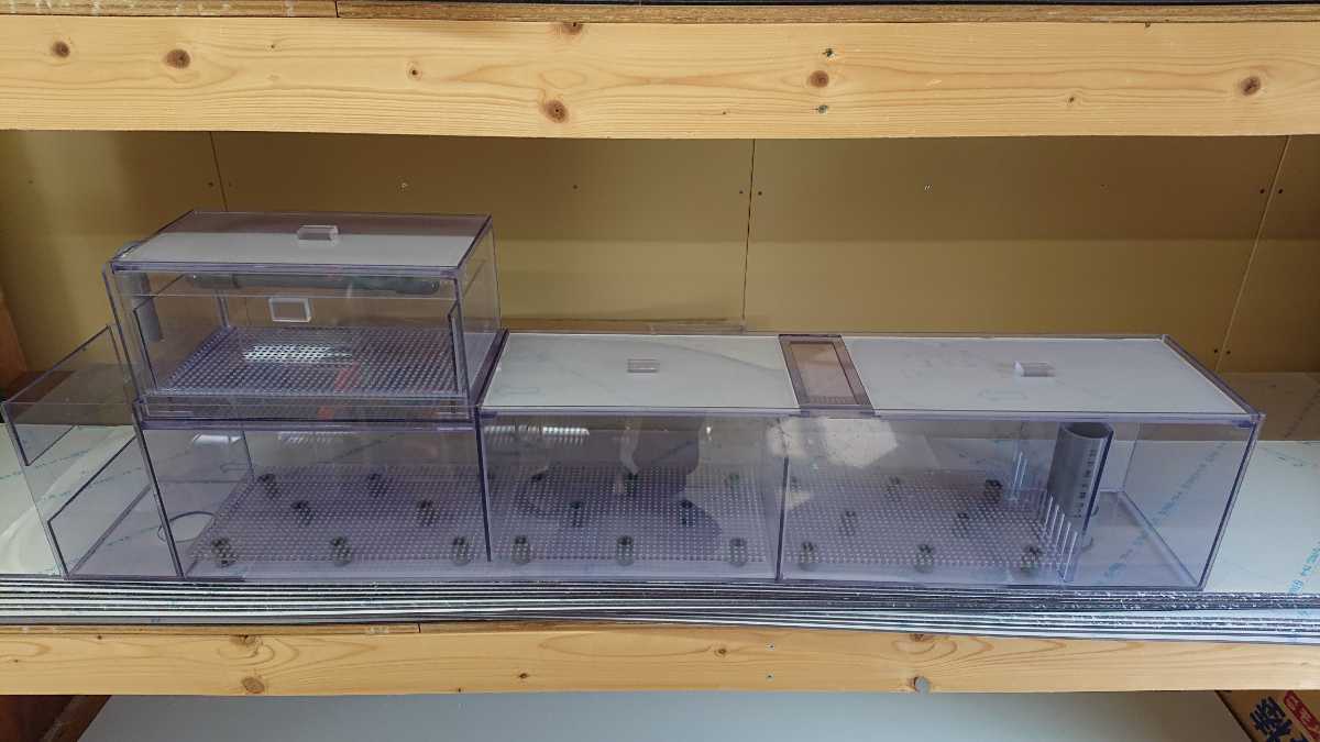 上部フィルター ウールボックス引き出し式 120アクリル水槽用