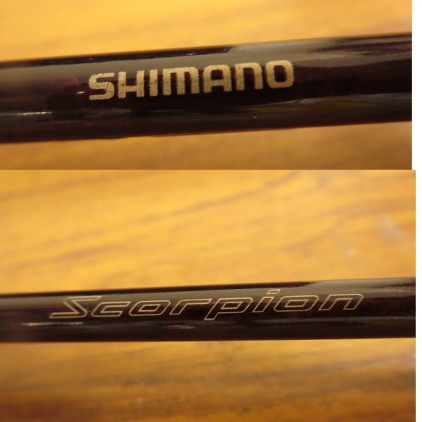 【直接引取限定】良品 SHIMANO Scopion シマノ スコーピオン 1532R バスロッド 釣竿 釣り竿【発送不可】_画像8