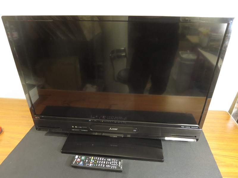 RB】良品 三菱 REAL リアル 液晶テレビ LCD-A32BHR85 ブルーレイ