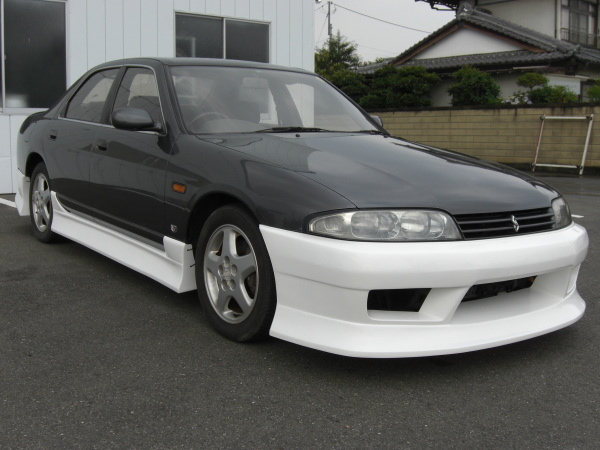 R33　スカイライン　前期　4DR　エアロ3点セット/FB1　FRP製_画像1