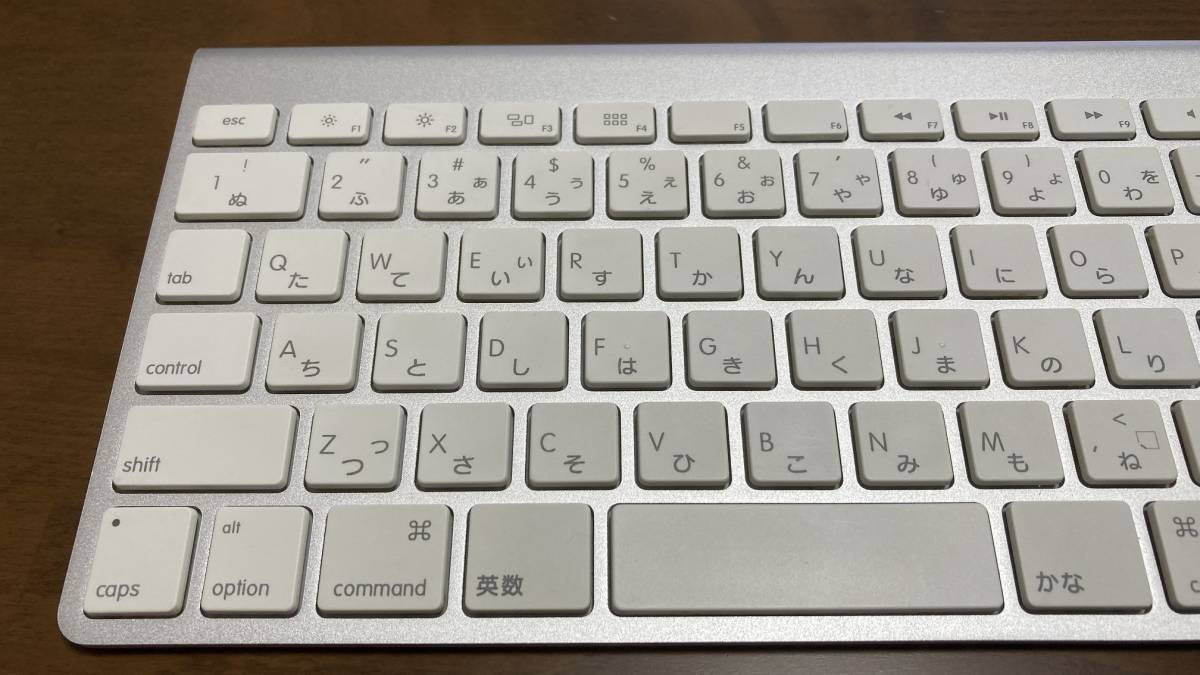 Apple Wireless Keyboard(Bluetoothワイヤレスキーボード/A1314/単3形電池駆動)_画像2