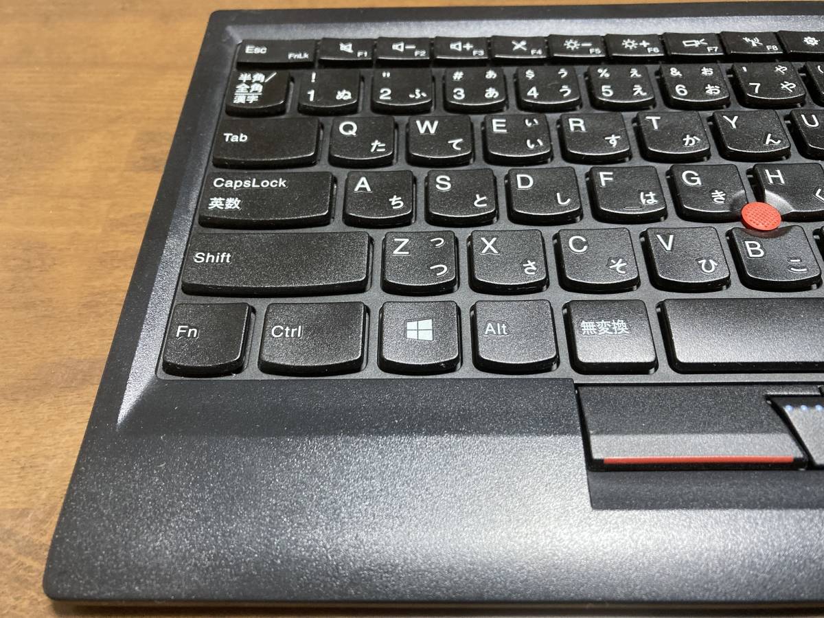 Lenovo ThinkPad Compact Bluetooth トラックポイント(Bluetoothワイヤレスキーボード/KT-1255)_画像3
