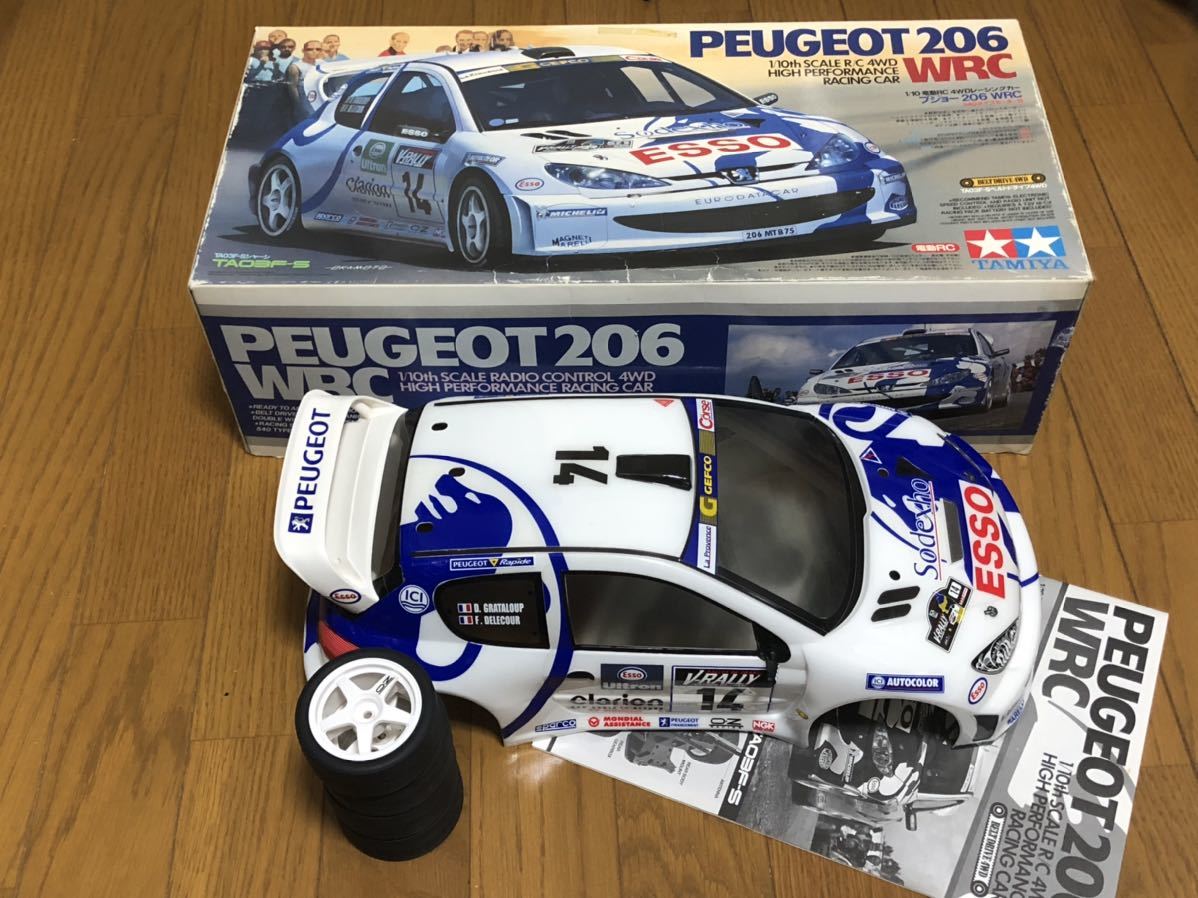 Yahoo!オークション - タミヤ TAMIYA『プジョー 206 WRC Yahoo!オークション - タミヤ TAMIYA『プジョー 206 WRC