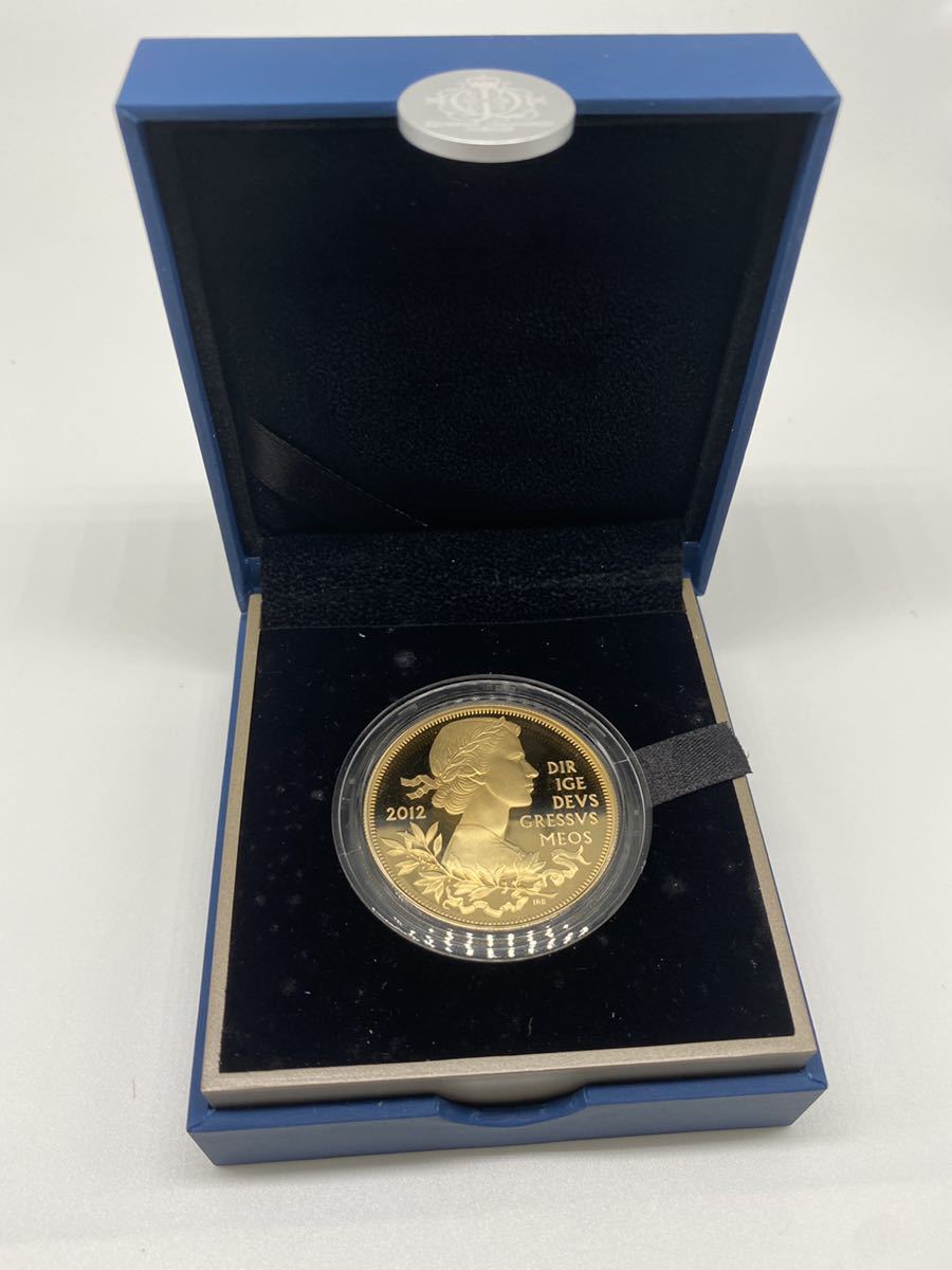 2012 エリザベス2世 ダイヤモンドジュビリー ピエフォー 5ポンド銀貨②