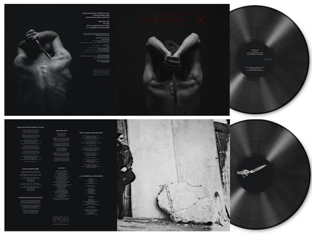 Here-X You're Coming Home LP (Deluxe Ltd 300 /180 gr. high quality Solid Black vinyl) Orculo Records Cold Dark Wave Post Punk_画像2