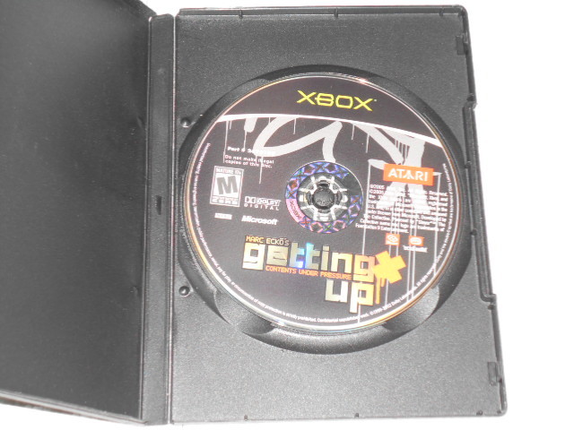 xbox★MARC ECKO'S GETTING UP CONTENTS UNDER PRESSURE 海外版★箱無し・説明書無し・ソフト付