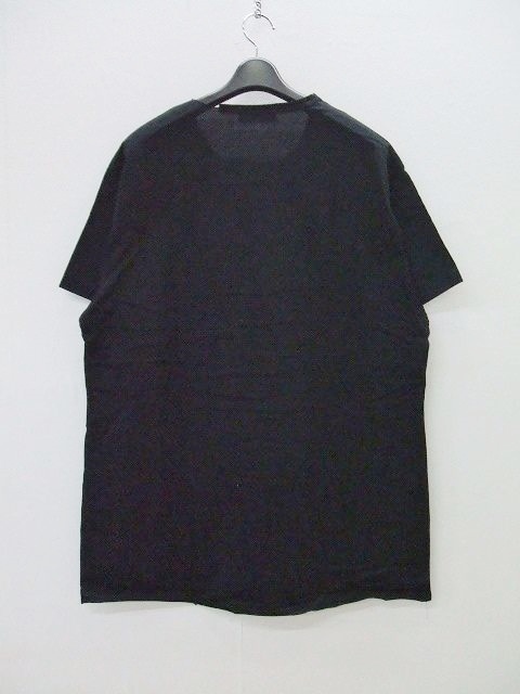 2-0510S♪ Yohji Yamamoto HN-T37-882-3-03 High Gauge Tearwear T-shirt 半袖Ｔシャツ ブラック ヨウジヤマモト F85753_画像2
