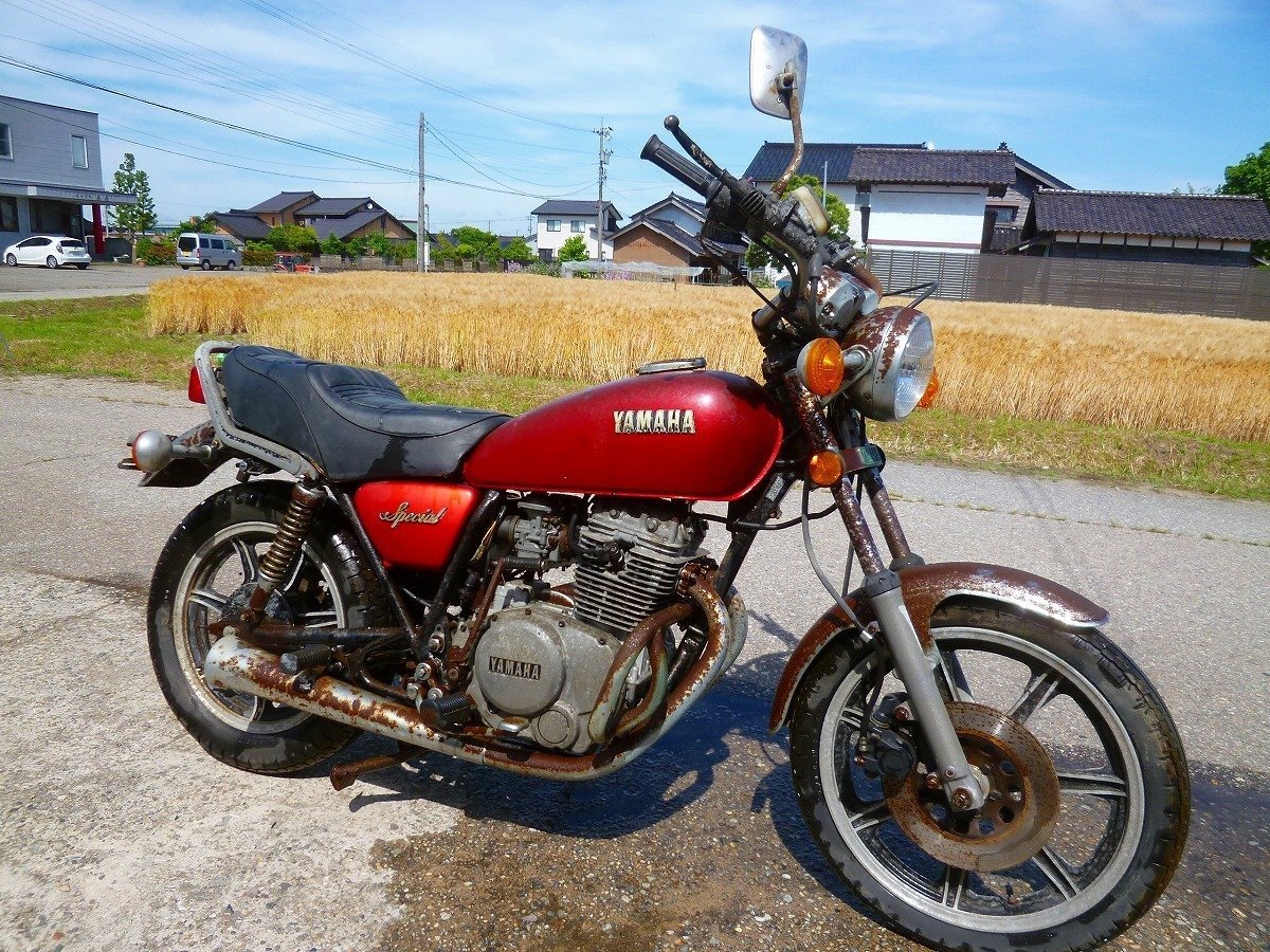 XS250スペシャル・4A8★レギュレーター・動作未確認★YU8-11(60)_画像5