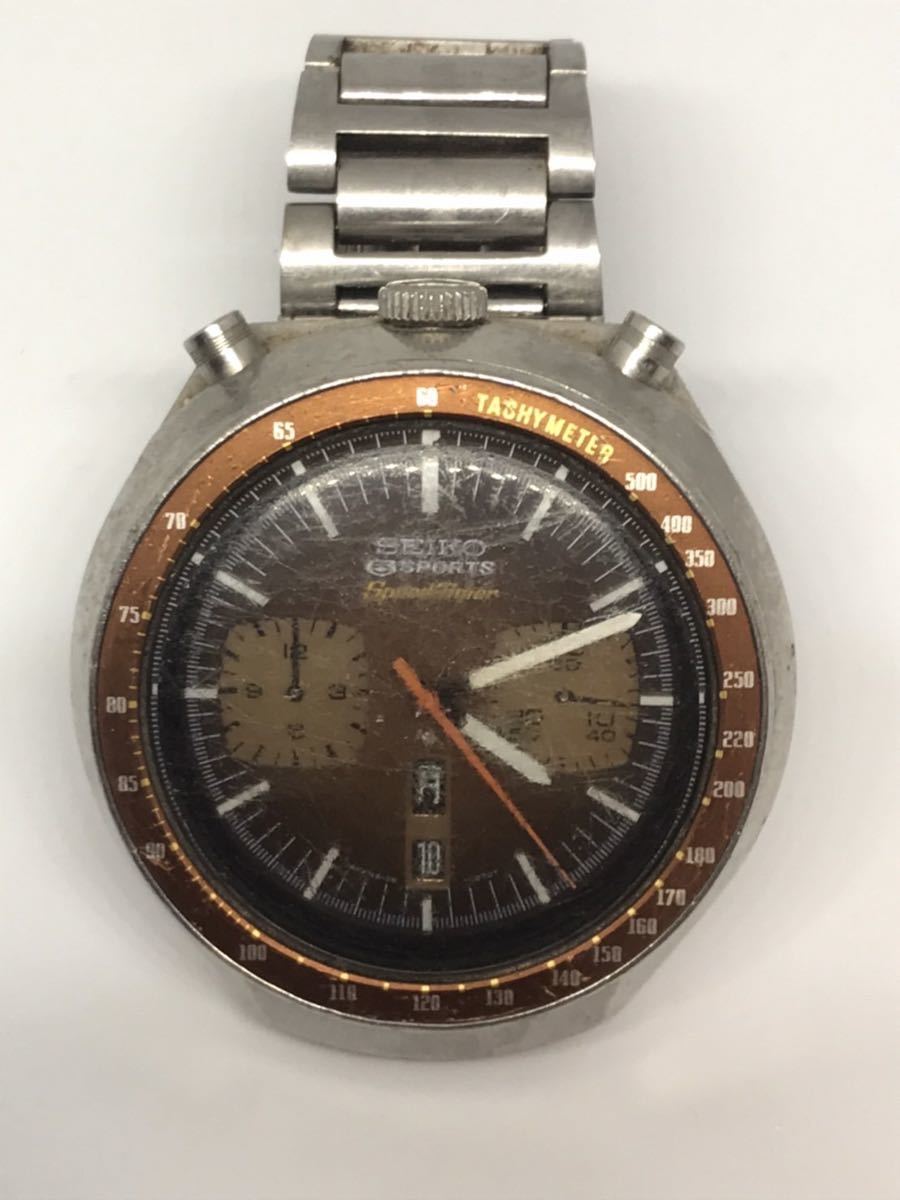 SEIKO SPORTS Speed-Timer 6138-0040 クロノグラフ自動巻ヴィンテージメンズ腕時計セイコー茶馬的詳細資料|  YAHOO!拍賣代標| FROM JAPAN