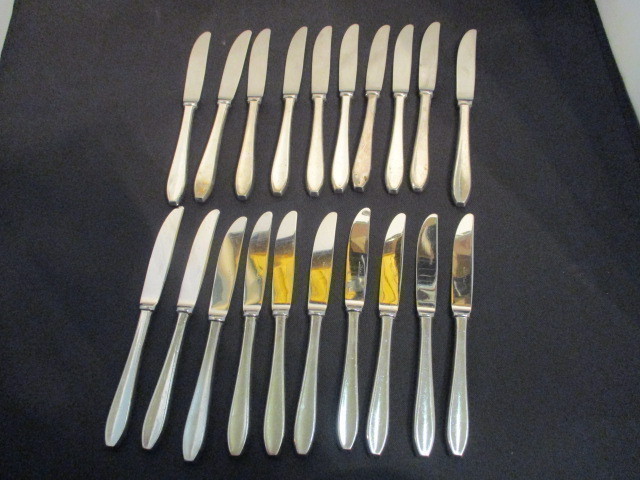  б/у хороший товар для бизнеса нержавеющая сталь нож todaimi-to нож 20 шт. комплект общая длина 205mm ножи для кухни товар б/у магазин k0293