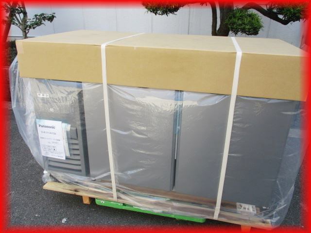 【即納】 冷蔵庫 業務用 新品 2ドア 台下冷蔵庫 パナソニック 1200×600mm 240L SUR-K1261SB 2022年製 コールドテーブル ピラーレス_画像1