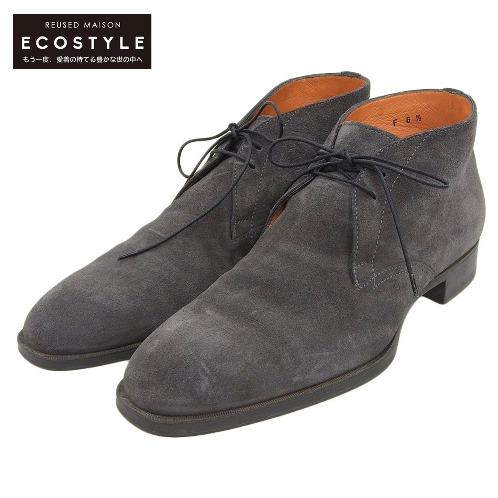 好評最新作 【新品未使用】Santoni(サントーニ)スエード スエード